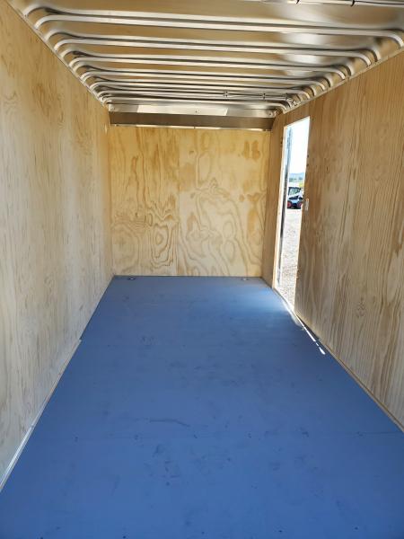 New 2027 Car Mate Trailers Custom Cargo Enclosed Trailer / 7000 GVWR / 7'x16' / Rear Ramp Door