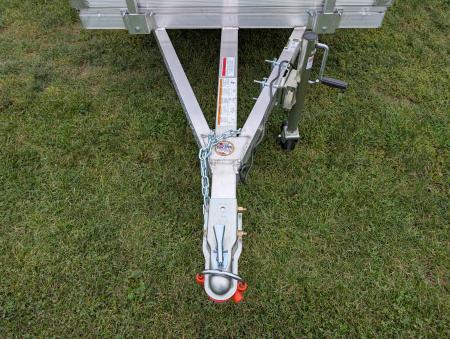 New 2027 Mission MU54X8AR 2.0 Landscape Trailer 2200 LB. GVW, 20 INCH SOLID SIDES, 4 D-RINGS, REAR BIFOLD TAILGATE, ALUMINUM WHEELS, NEW