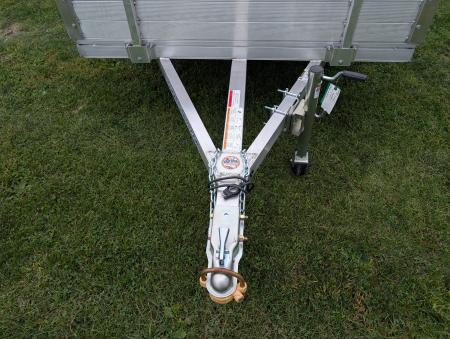 New 2027 Mission MU66X10AR 2.0 Landscape Trailer 2200 LB. GVW, 10 INCH SOLID SIDES, 4 D-RINGS, BIFOLD TAILGATE, ALUMINUM WHEELS, NEW