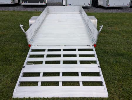 New 2027 Mission MU66X10AR 2.0 Landscape Trailer 2200 LB. GVW, 10 INCH SOLID SIDES, 4 D-RINGS, BIFOLD TAILGATE, ALUMINUM WHEELS, NEW