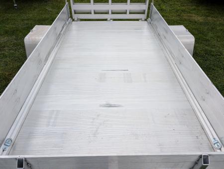 New 2027 Mission MU66X10AR 2.0 Landscape Trailer 2200 LB. GVW, 10 INCH SOLID SIDES, 4 D-RINGS, BIFOLD TAILGATE, ALUMINUM WHEELS, NEW