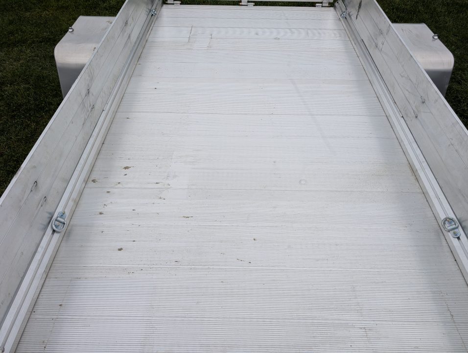 New 2027 Mission MU66X10AR 2.0 Landscape Trailer 2200 LB. GVW, 10 INCH SOLID SIDES, 4 D-RINGS, BIFOLD TAILGATE, ALUMINUM WHEELS, NEW
