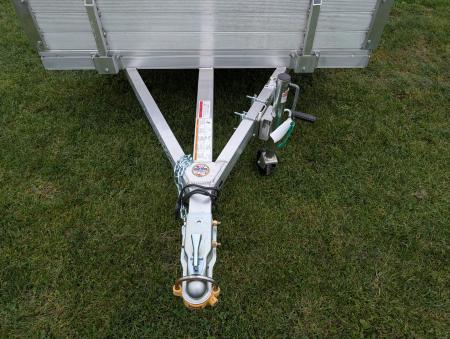 New 2027 Mission MU66X10AR 2.0 Landscape Trailer 2200 LB. GVW, 10 INCH SOLID SIDES, 4 D-RINGS, BIFOLD TAILGATE, ALUMINUM WHEELS, NEW