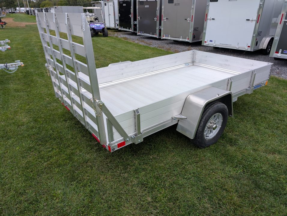 New 2027 Mission MU66X10AR 2.0 Landscape Trailer 2900 LB. GVW, 10 INCH SOLID SIDES, 4 D-RINGS, ONE PIECE TAILGATE, ALUMINUM WHEELS, NEW