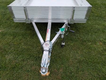 New 2027 Mission MU66X10AR 2.0 Landscape Trailer 2900 LB. GVW, 10 INCH SOLID SIDES, 4 D-RINGS, ONE PIECE TAILGATE, ALUMINUM WHEELS, NEW