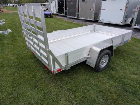 New 2027 Mission MU66X10AR 2.0 Landscape Trailer 2900 LB. GVW, 10 INCH SOLID SIDES, 4 D-RINGS, ONE PIECE TAILGATE, ALUMINUM WHEELS, NEW
