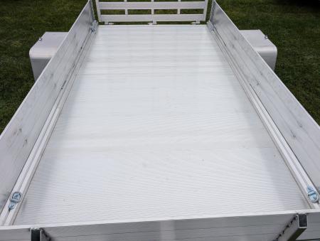 New 2027 Mission MU66X10AR 2.0 Landscape Trailer 2900 LB. GVW, 10 INCH SOLID SIDES, 4 D-RINGS, ONE PIECE TAILGATE, ALUMINUM WHEELS, NEW