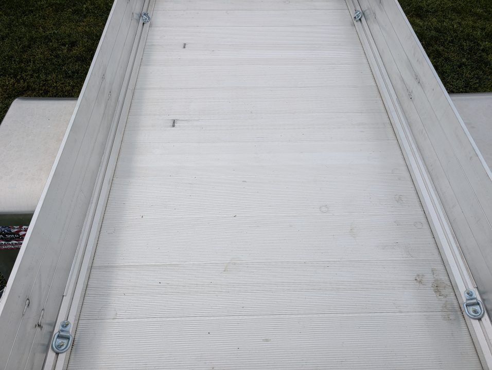New 2027 Mission MU54X84AR 2.0 Landscape Trailer 2200 LB. GVW, 10 INCH SOLID SIDES, BIFOLD REAR GATE, ALUMINUM WHEELS, NEW