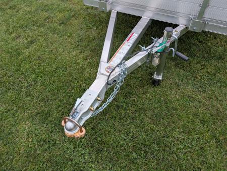 New 2027 Mission MU54X84AR 2.0 Landscape Trailer 2200 LB. GVW, 10 INCH SOLID SIDES, BIFOLD REAR GATE, ALUMINUM WHEELS, NEW