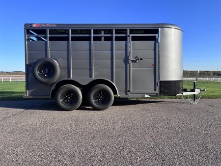New 2027 S&S Manufacturing 6' x 6'6  x 16' Stock / Stock Combo Trailer
