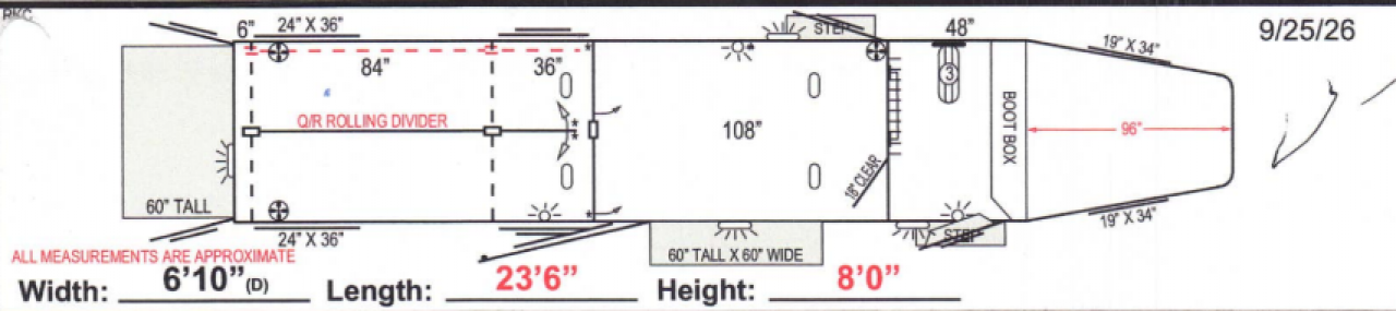New 2027 4-Star Trailers 2 + 1 Horse Trailer