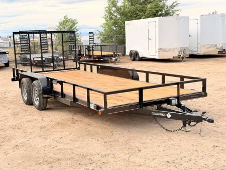 New 2027 Diamond T 7-18 Tandem Axle Ramp Gate Utility 7K GVWR