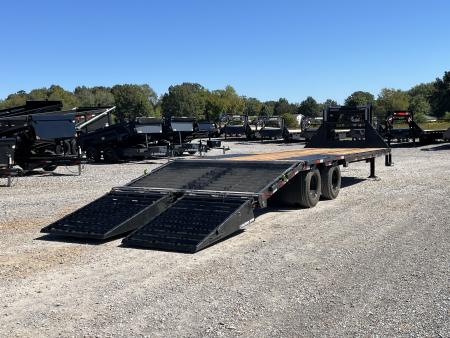 New 2027 Load Trail Gooseneck Flatbed Trailer | 102" x 28' 25.9KGVWR