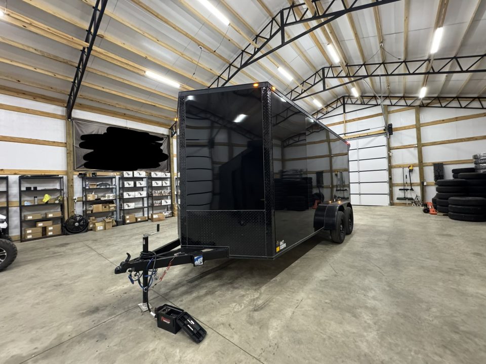 New 2027 Sawyer Trailers 7x16x7TA Cargo / Enclosed Trailer