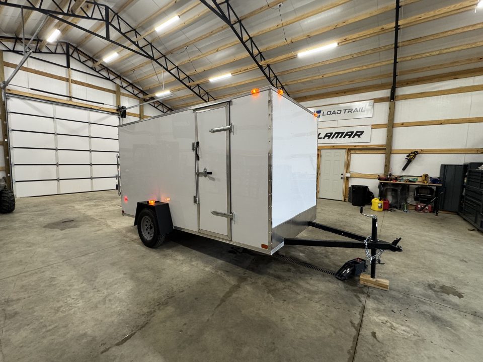 New 2027 Covered Wagon Trailers 6x12SA Economy Cargo / Enclosed Trailer