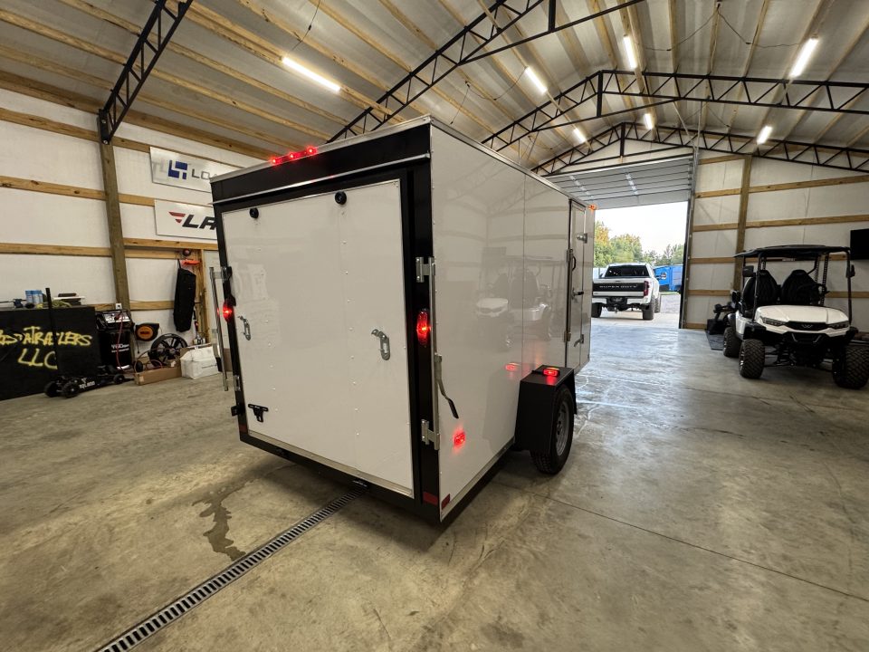 New 2027 Covered Wagon Trailers 6x12SA Economy Cargo / Enclosed Trailer