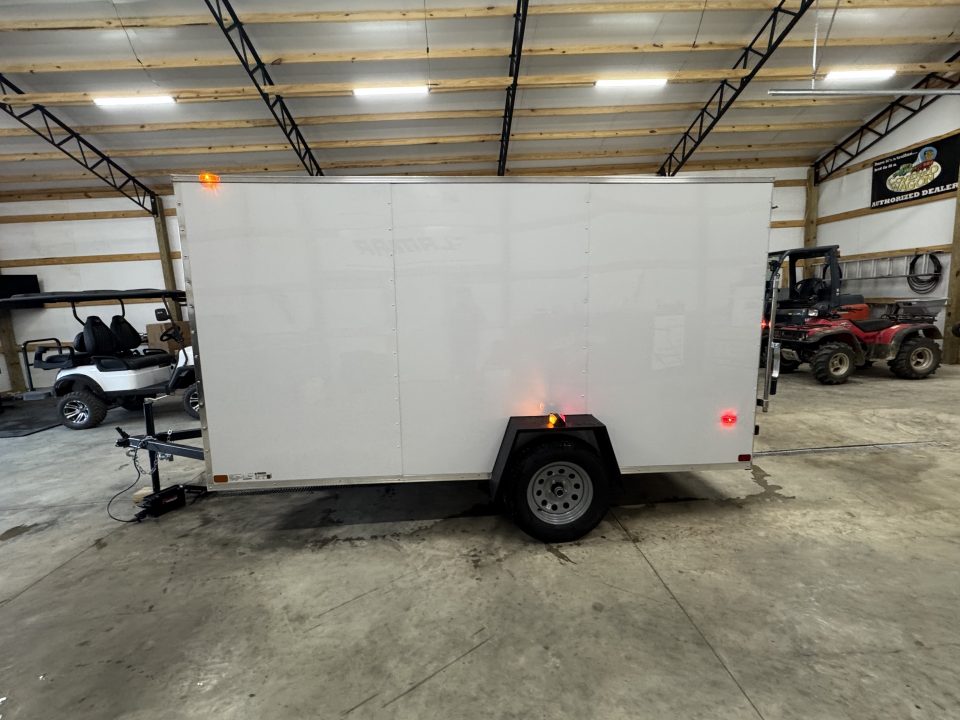 New 2027 Covered Wagon Trailers 6x12SA Economy Cargo / Enclosed Trailer