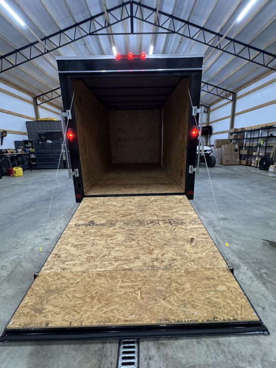 New 2027 Covered Wagon Trailers 6x12SA Economy Cargo / Enclosed Trailer