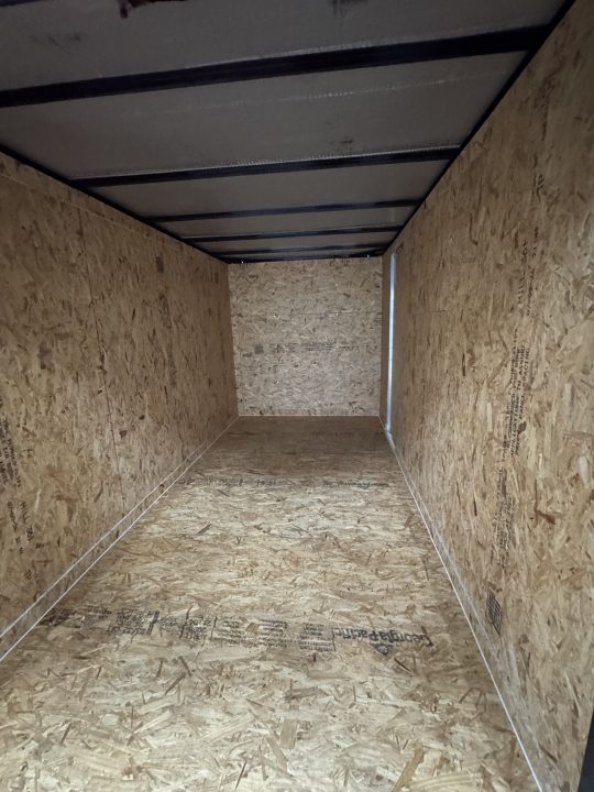 New 2027 Covered Wagon Trailers 6x12SA Economy Cargo / Enclosed Trailer