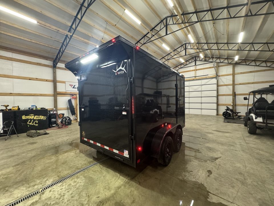 New 2027 Sawyer Trailers 7x12x7TA Cargo / Enclosed Trailer