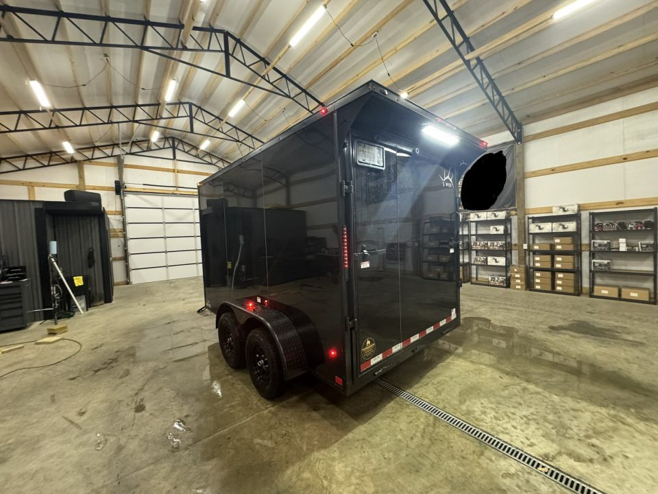 New 2027 Sawyer Trailers 7x12x7TA Cargo / Enclosed Trailer