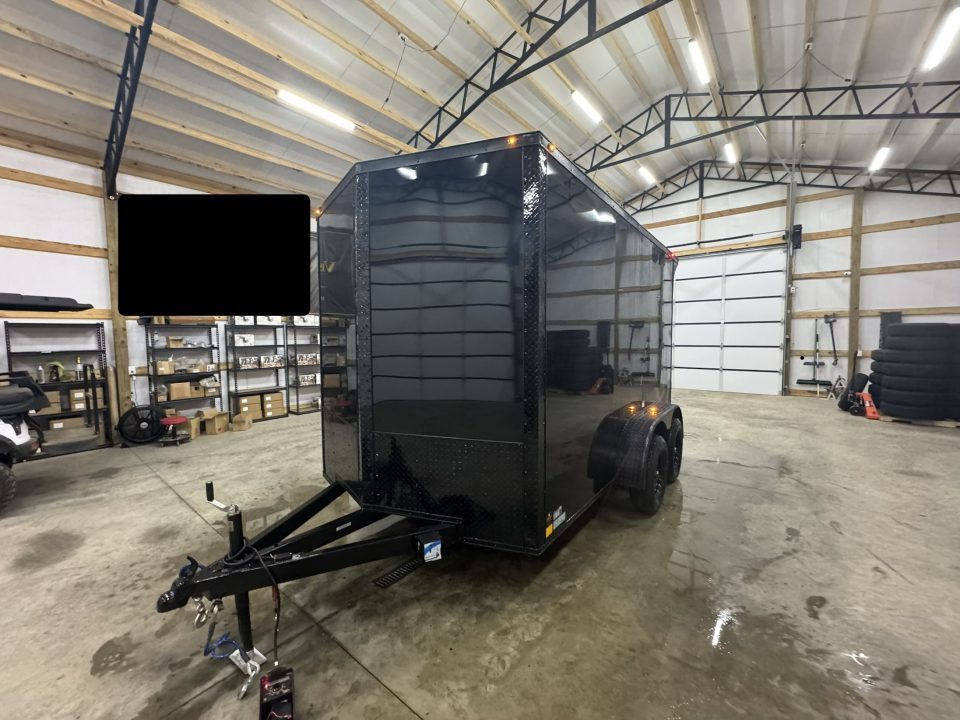 New 2027 Sawyer Trailers 7x12x7TA Cargo / Enclosed Trailer