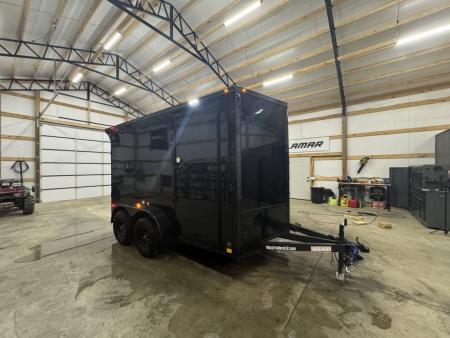 New 2027 Sawyer Trailers 7x12x7TA Cargo / Enclosed Trailer