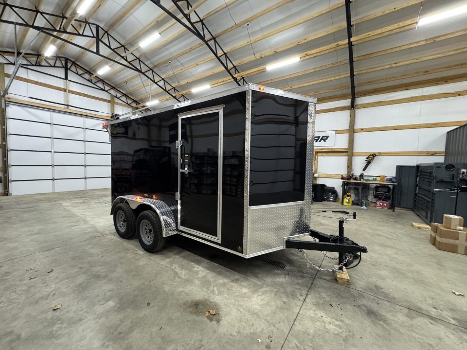 New 2027 PowerLine Cargo 6X12TA Cargo / Enclosed Trailer