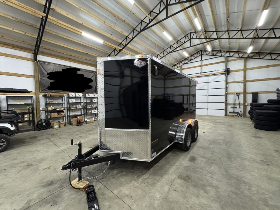 New 2027 PowerLine Cargo 6X12TA Cargo / Enclosed Trailer