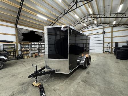 New 2027 PowerLine Cargo 6X12TA Cargo / Enclosed Trailer