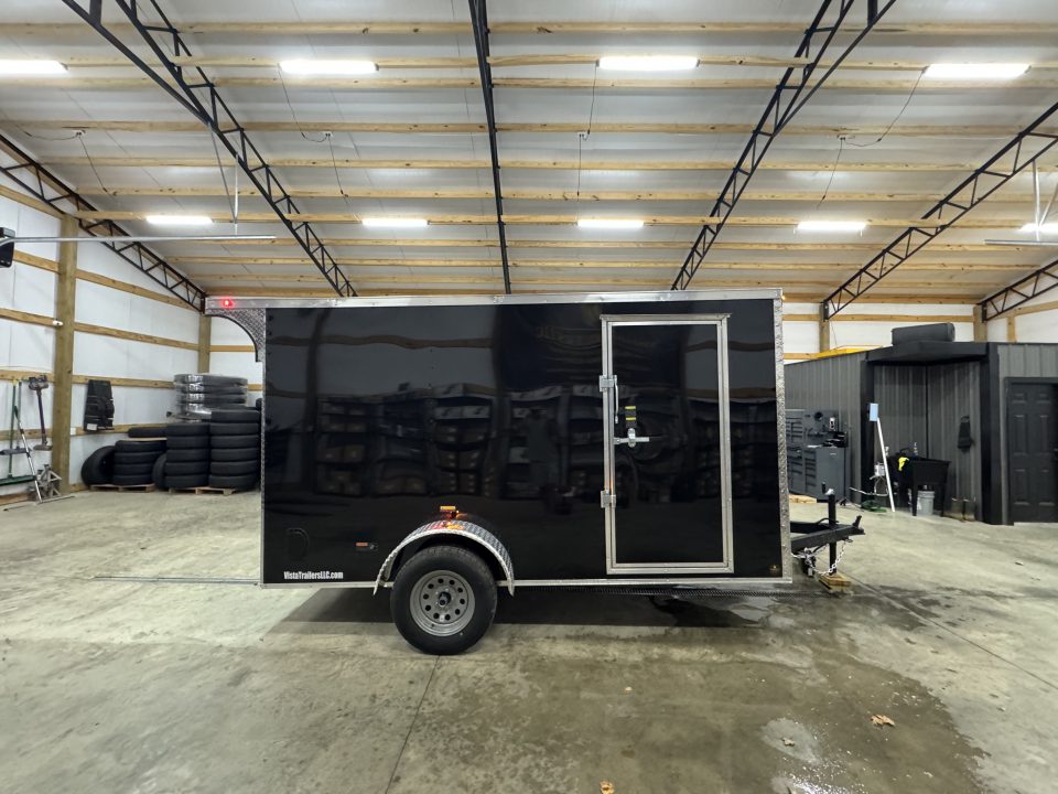 New 2027 PowerLine Cargo 6X12SA Cargo / Enclosed Trailer