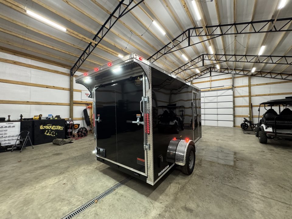New 2027 PowerLine Cargo 6X12SA Cargo / Enclosed Trailer