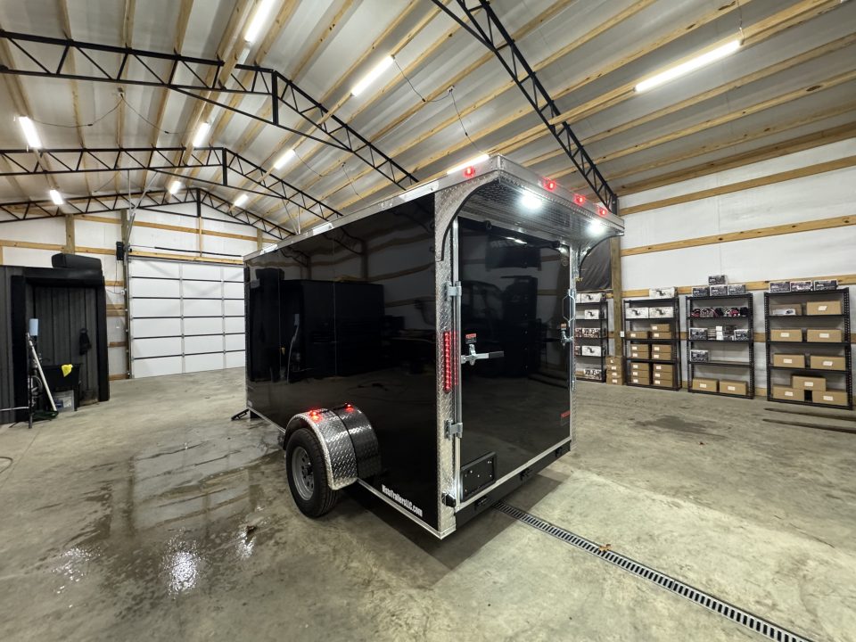 New 2027 PowerLine Cargo 6X12SA Cargo / Enclosed Trailer