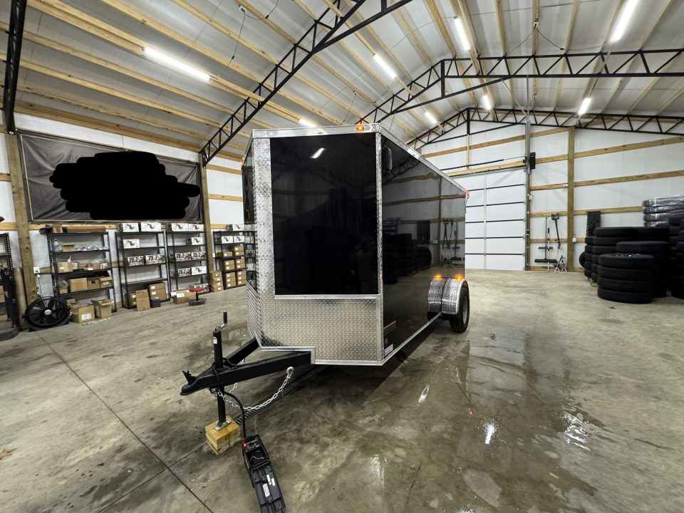 New 2027 PowerLine Cargo 6X12SA Cargo / Enclosed Trailer