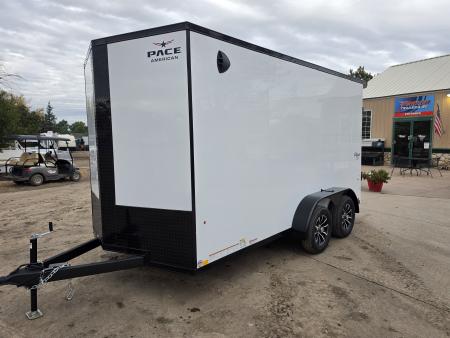 New 2027 Pace American 7x14-070 Cargo / Enclosed Trailer