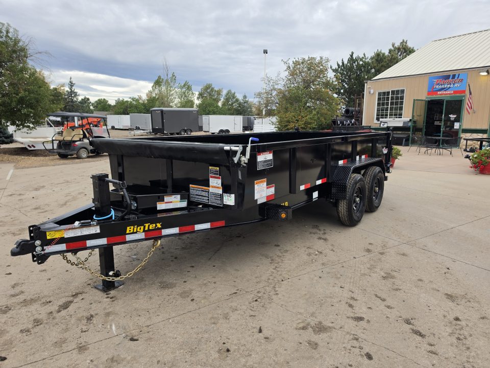 New 2027 Big Tex 14LP-16BK6SIRPD Dump Trailer