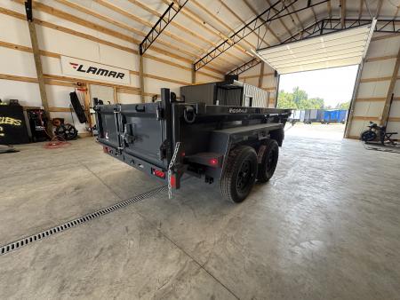 New 2027 Lamar Trailers 5x10 7k DS Mini Dump Trailer