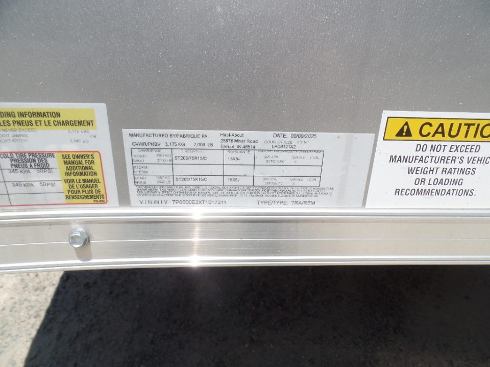 New 2027 Haul About Trailers 8.5X18 Our BEST Landscape Model Cargo / Enclosed Trailer