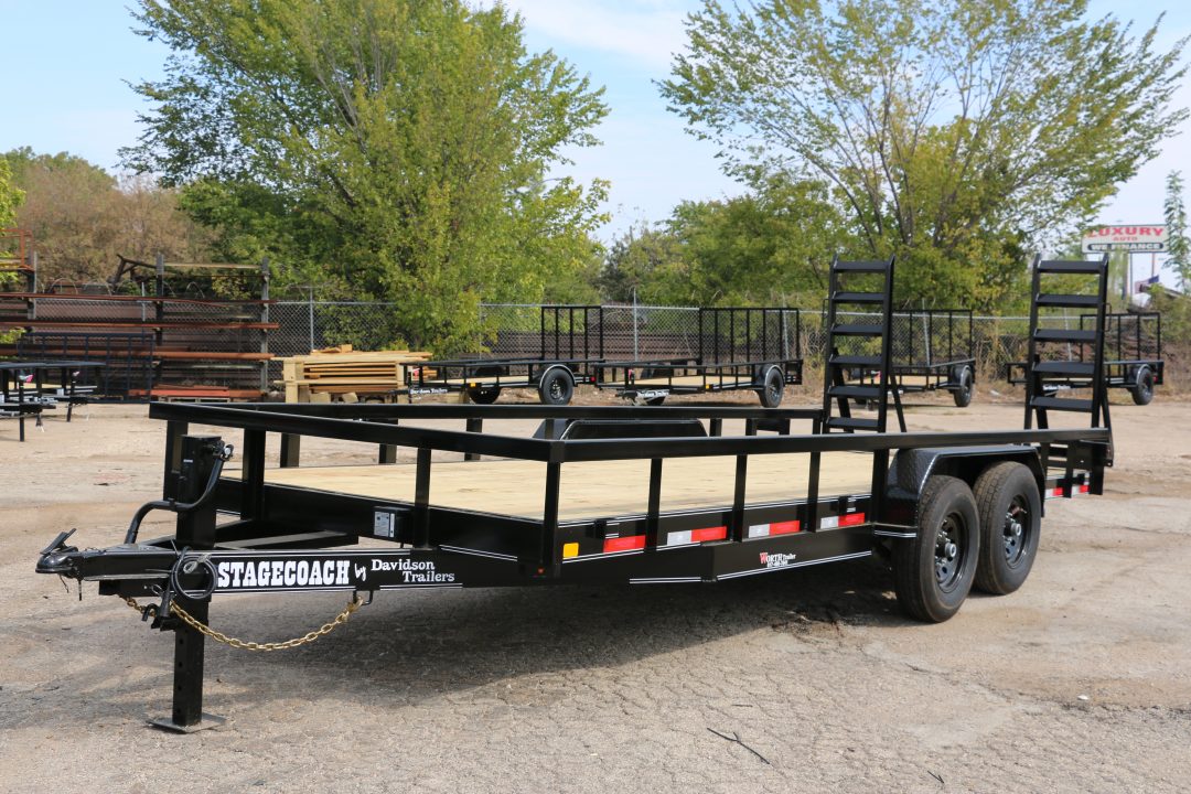 New 2027 Stagecoach Trailers 20X83 EQUIPMENT TRAILER W/7K'S