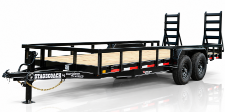 New 2027 Stagecoach Trailers 20X83 EQUIPMENT TRAILER W/7K'S