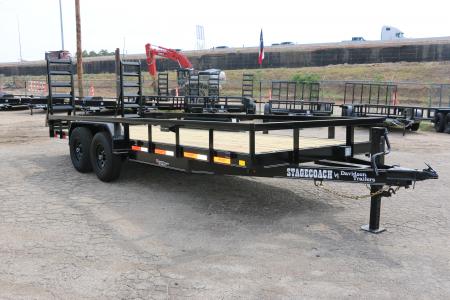 New 2027 Stagecoach Trailers 20X83 EQUIPMENT TRAILER W/7K'S