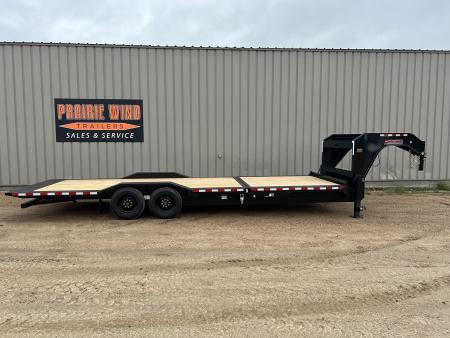 New 2026 Midsota 26' Tiltbed GN 8K Axles Tilt Trailer