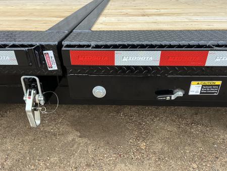 New 2026 Midsota 26' Tiltbed GN 8K Axles Tilt Trailer