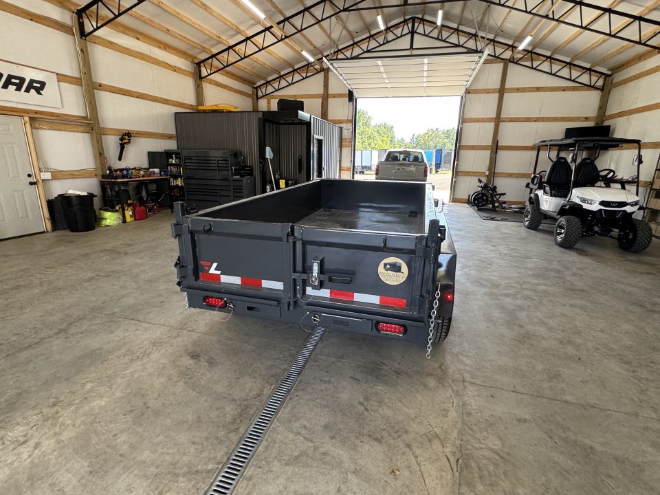 New 2027 Lamar Trailers 5x10 10k DS Mini Dump Trailer