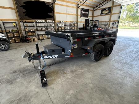 New 2027 Lamar Trailers 5x10 10k DS Mini Dump Trailer