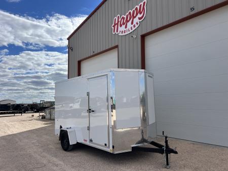 New 2027 Compass 6'x12' Enclosed Cargo Trailer - Indigo DLX