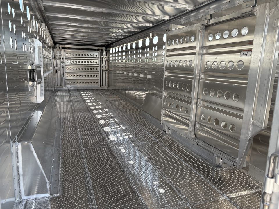 New 2027 Merritt 8x32ft Cattle Baron Livestock Trailer Triple axle