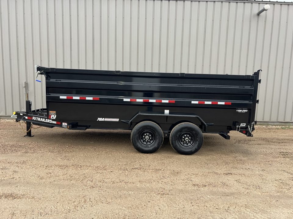 New 2027 PJ Trailers 16' DM High Side Dump Trailer