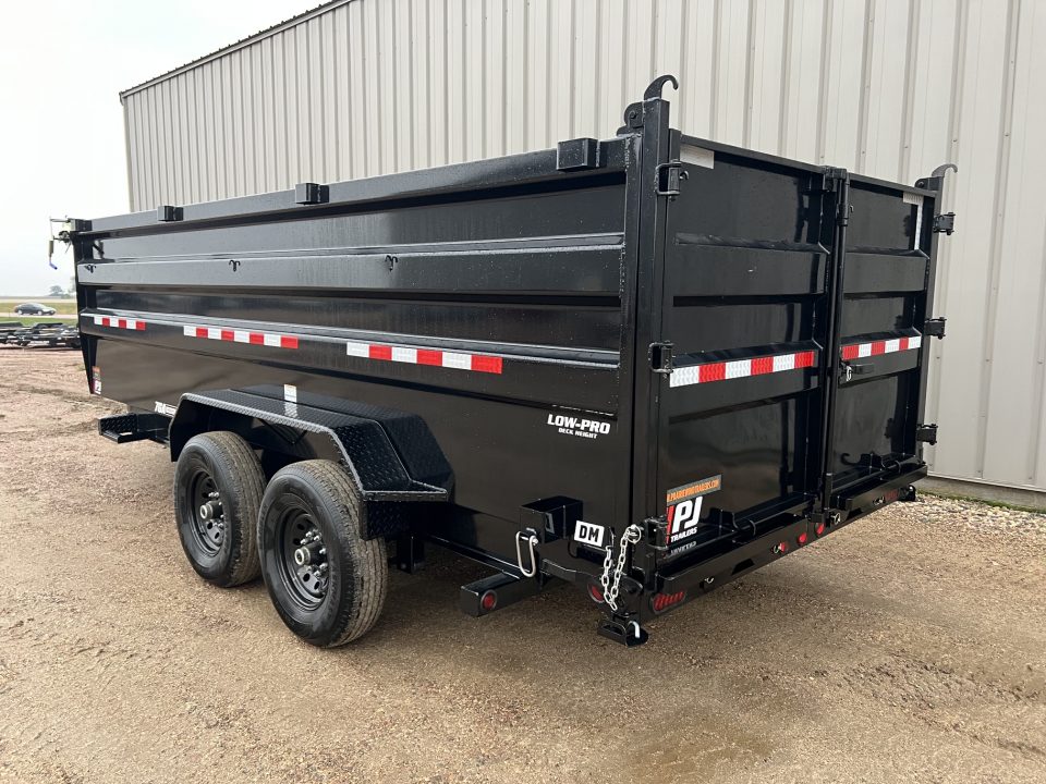 New 2027 PJ Trailers 16' DM High Side Dump Trailer