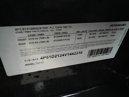 New 2027 PJ Trailers 16' DM High Side Dump Trailer